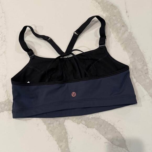 Lane Bryant Cacique Livi Active Sports Bra Low Impact No Wire Women's 14/16 Blue - Picture 3 of 6